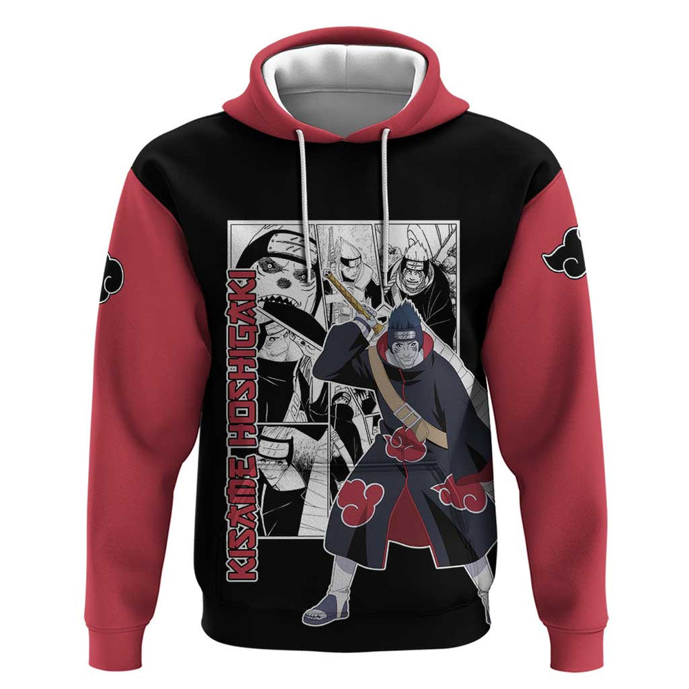 Kisame Hoshigaki - Naruto Hoodie Anime Mix Manga Style Kisame Hoshigaki - Naruto Hoodie Anime Mix Manga Style