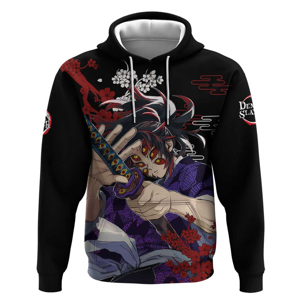 Kokushibo - Demon Slayer Hoodie Anime Japan Style Kokushibo - Demon Slayer Hoodie Anime Japan Style