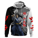 Kotaro Katsura Hoodie Traditional Samurai Ink Style