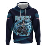 Kuchiki Rukia Bleach Hoodie Frost Aura Anime Energy Style