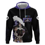 Kuma One Piece Hoodie Retro Comic Dot Aesthetic