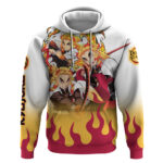 Kyojuro Rengoku - Flame Hashira Anime Hoodie