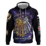 Lucy Heartfilia Fairy Tail Hoodie Celestial Spirit Anime Style with Zodiac Key Magic