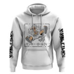 Luffy Gear 5 White Hair One Piece Streetstyle Hoodie