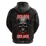Be Careful Skull Hoodie