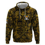 Luffy - Zoro - Sanji One Piece Hoodie Manga Style