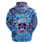 Be Careful Who You F Over Some Of Us F Back Hoodie