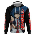 Mash Burnedead - Magic And Muscles Hoodie Anime Style