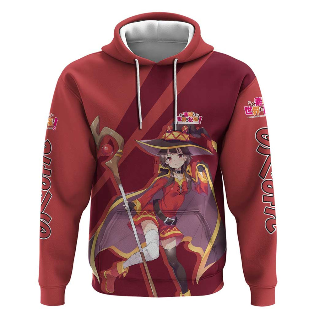 Megumin - KonoSuba Hoodie Anime Style Megumin - KonoSuba Hoodie Anime Style