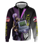 Melone JoJos Bizarre Adventure Hoodie with Laptop-Featured Stand Display