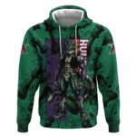 Meruem Chess Theme Hoodie with Dark Aura and Strategic Anime Artwork Design