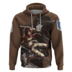Mikasa Ackerman Hoodie Attack On Tittan