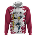 Minato Namikaze - Naruto Hoodie Anime Mix Manga Style