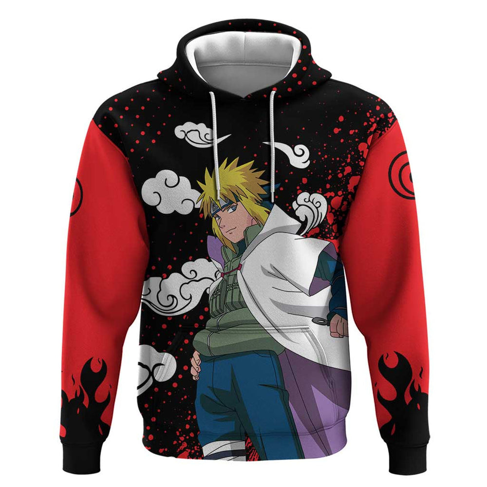 Minato Namikaze - Naruto Hoodie Anime Style Minato Namikaze - Naruto Hoodie Anime Style