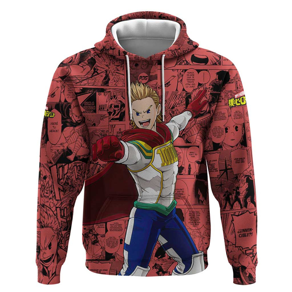 Mirio Toogata - My Hero Academia Hoodie Anime Mix Manga Style Mirio Toogata - My Hero Academia Hoodie Anime Mix Manga Style