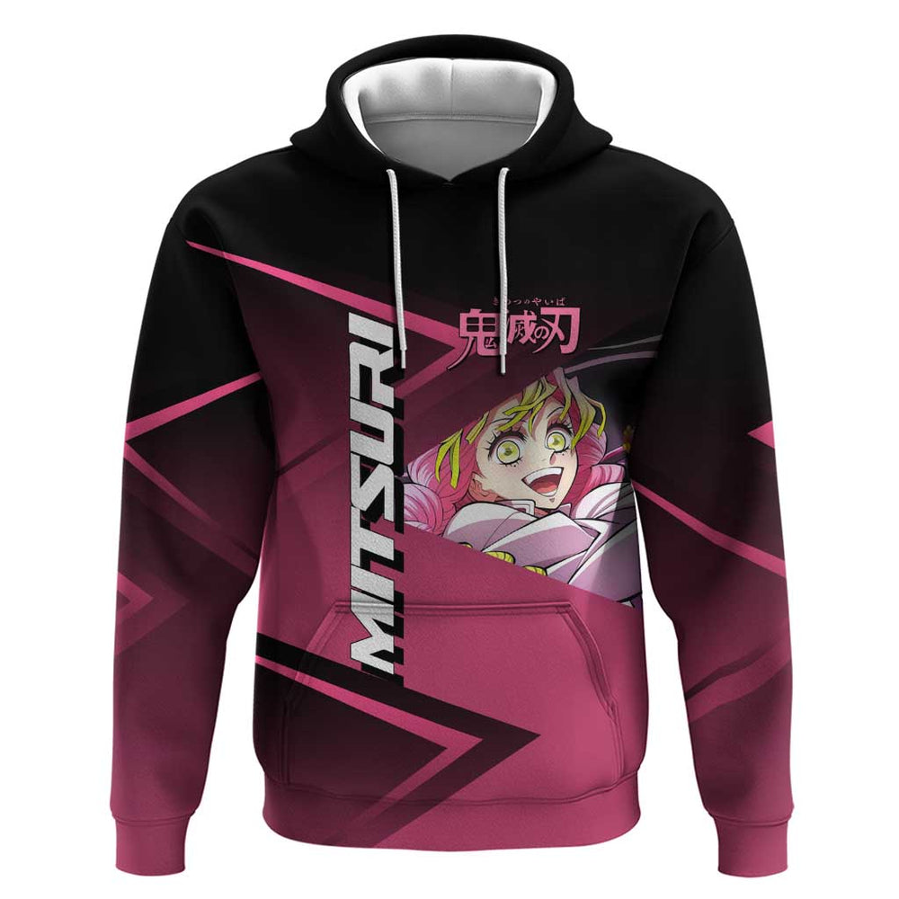 Mitsuri Kanroji Love Volley Hoodie Sporty Anime Mashup Style Mitsuri Kanroji Love Volley Hoodie Sporty Anime Mashup Style