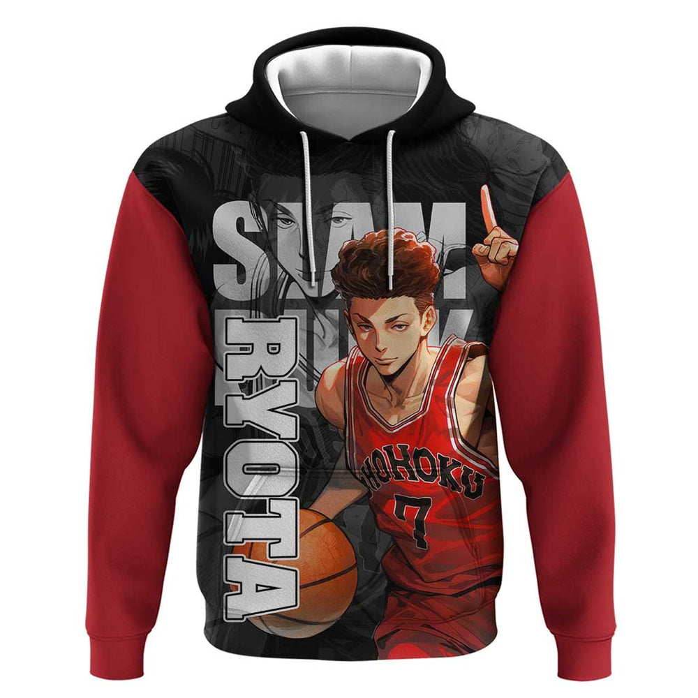 Miyagi Ryota - Slam Dunk Hoodie Anime Style Miyagi Ryota - Slam Dunk Hoodie Anime Style