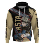 Black Bull Asta Hoodie Black Clover Anime