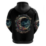 Moon Skull Hoodie Hello Darkness My Old Friend Moon DT01