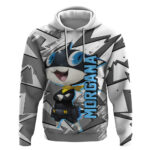 Morgana Persona Hoodie Anime Mix Polygon Cyber Style