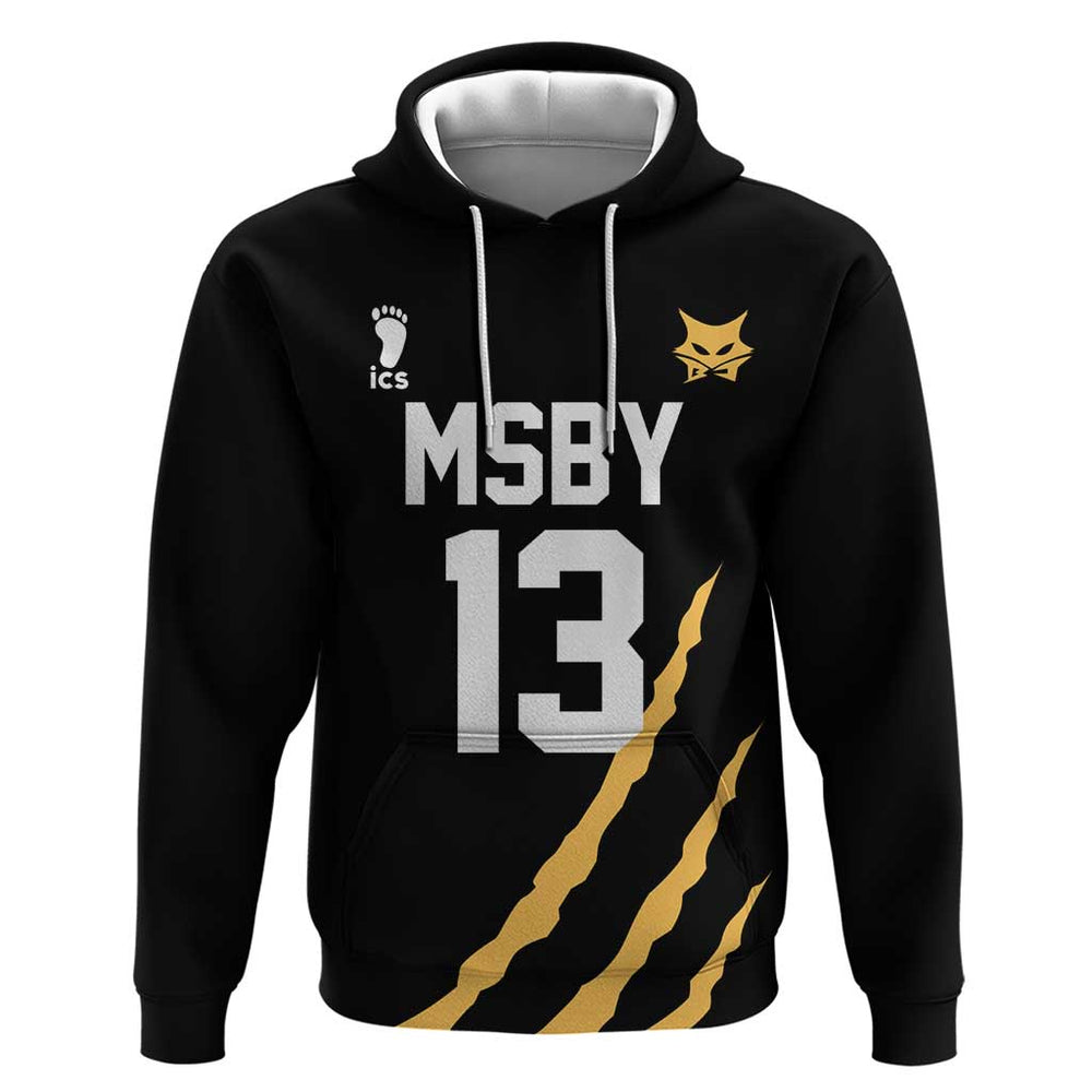 MSBY Atsumu Miya - Number 13 - Haikyu Hoodie Anime Uniform Style MSBY Atsumu Miya - Number 13 - Haikyu Hoodie Anime Uniform Style