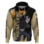 Black Bull Magna Swing Hoodie Black Clover Anime