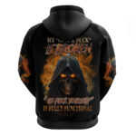 My Give A F Reaper Fire All Hoodie