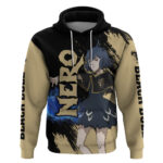 Black Bull Nero Hoodie Black Clover Anime
