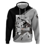 Neji Hyuga - Naruto Hoodie Anime Mix Manga Style
