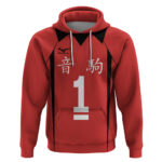 Nekoma Tetsuro Kuroo - Number 1 Uniform Anime Hoodie