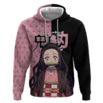 Nezuko Kamado Demon Slayer Hoodie Anime Style
