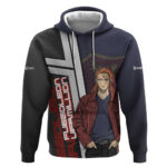 Black Clover Fuegoleon Vermillion Hoodie Anime Illustration Style