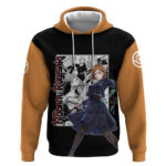 Nobara Kugisaki - Jujustu Kaisen Hoodie Anime Mix Manga Style