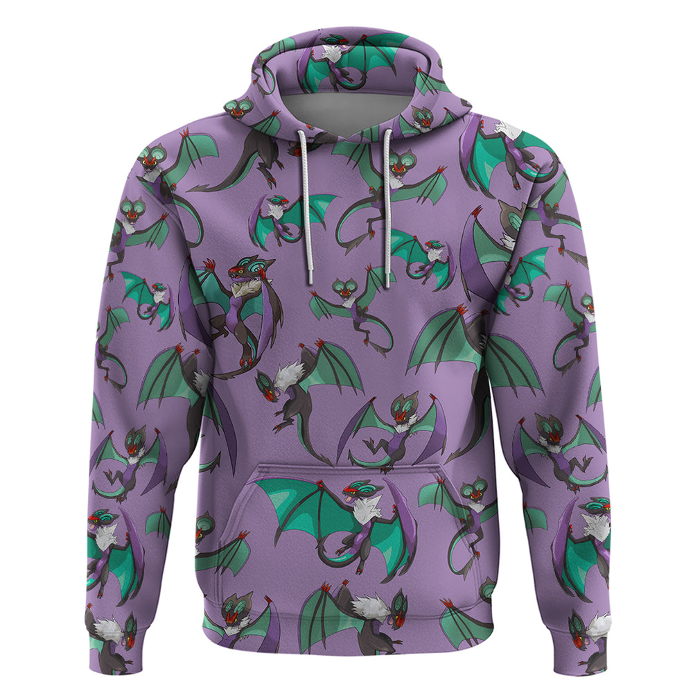 Noivern Pattern Style Hoodie Noivern Pattern Style Hoodie