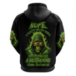 Nope I Can't Go To Hell Hoodie