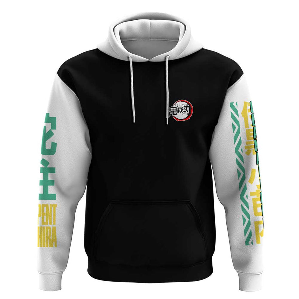 Obanai Iguro V2 Demon Slayer Hoodie Anime Style Obanai Iguro V2 Demon Slayer Hoodie Anime Style
