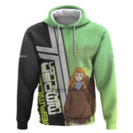 Black Clover Mimosa Vermillion Hoodie Cozy Academia Anime Style