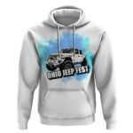 Ohio Jeep Fest Hoodie Vibe Blue Style