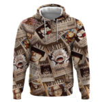 One Piece Wanted - One Piece Hoodie Anime Style