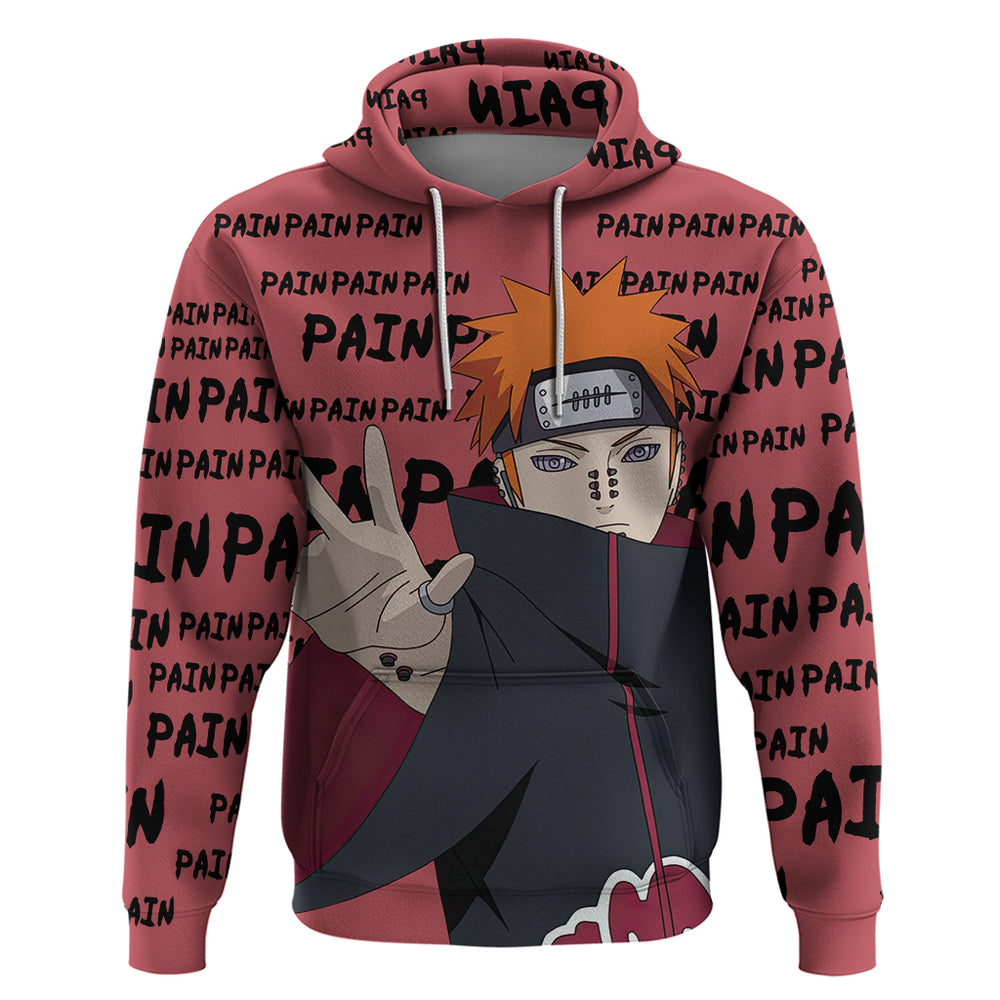 Pain - Style Manga Hoodie Pain - Style Manga Hoodie