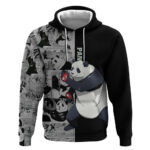 Panda Hoodie Jujustu Kaisen