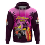 Pink Jeep Beach 2023 Hoodie Happy 20th Anniversary