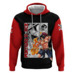 Portgas D.Ace - One Piece Hoodie Anime Mix Manga Style