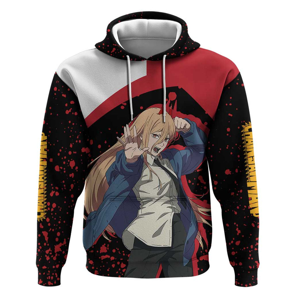 Power - Chainsaw Man Hoodie Anime Style Power - Chainsaw Man Hoodie Anime Style