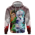 Power Duo Gon Killua Hunter X Hunter Hoodie Anime Style