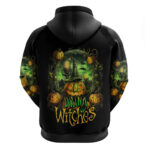 Pumpkin Skull Hoodie Drink Up Witches DT01