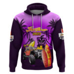 Purple Jeep Beach 2023 Hoodie Happy 20th Anniversary