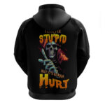 Reaper Skull Hoodie I Can Fix Stupid But It's Gonna Hurt
