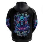 Reaper Skull Hoodie When I Was Born The Devil Said Oh Shit Competition DT01