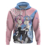 Rem Ram Hoodie Re Zero